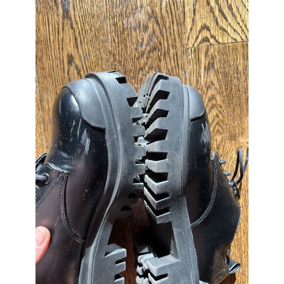 ASOS Chunky Oxfords Monolith knockoffs #wednesday Sz 7 - Picture 3 of 4